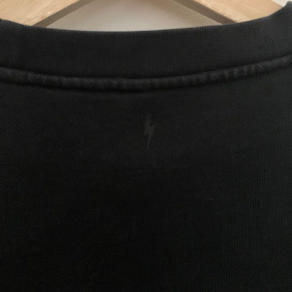 Neil Barrett Lightning Bolt Peace Sign Sweatshirt - Picture 4 of 6